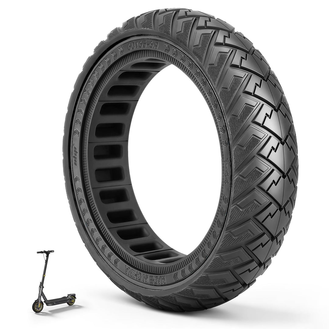 60/65-6,9 Ersatzräder Vollgummireifen 10 Zoll Solide Reifen für Ninebot Max G2 G2D G2E G65 F3 F3 Pro