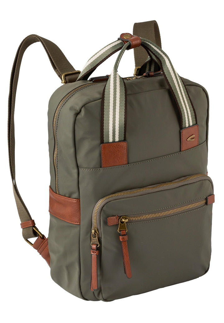 camel active bags Bari Damen Rucksack Backpack, 14 L Khaki