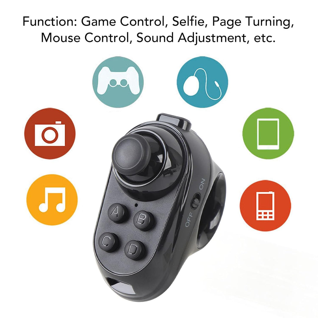 Topiky VR Fernbedienung, Ringförmiges Gamepad, Bluetooth Steuerung, Spiel, Selfie, Seitenumblättern,