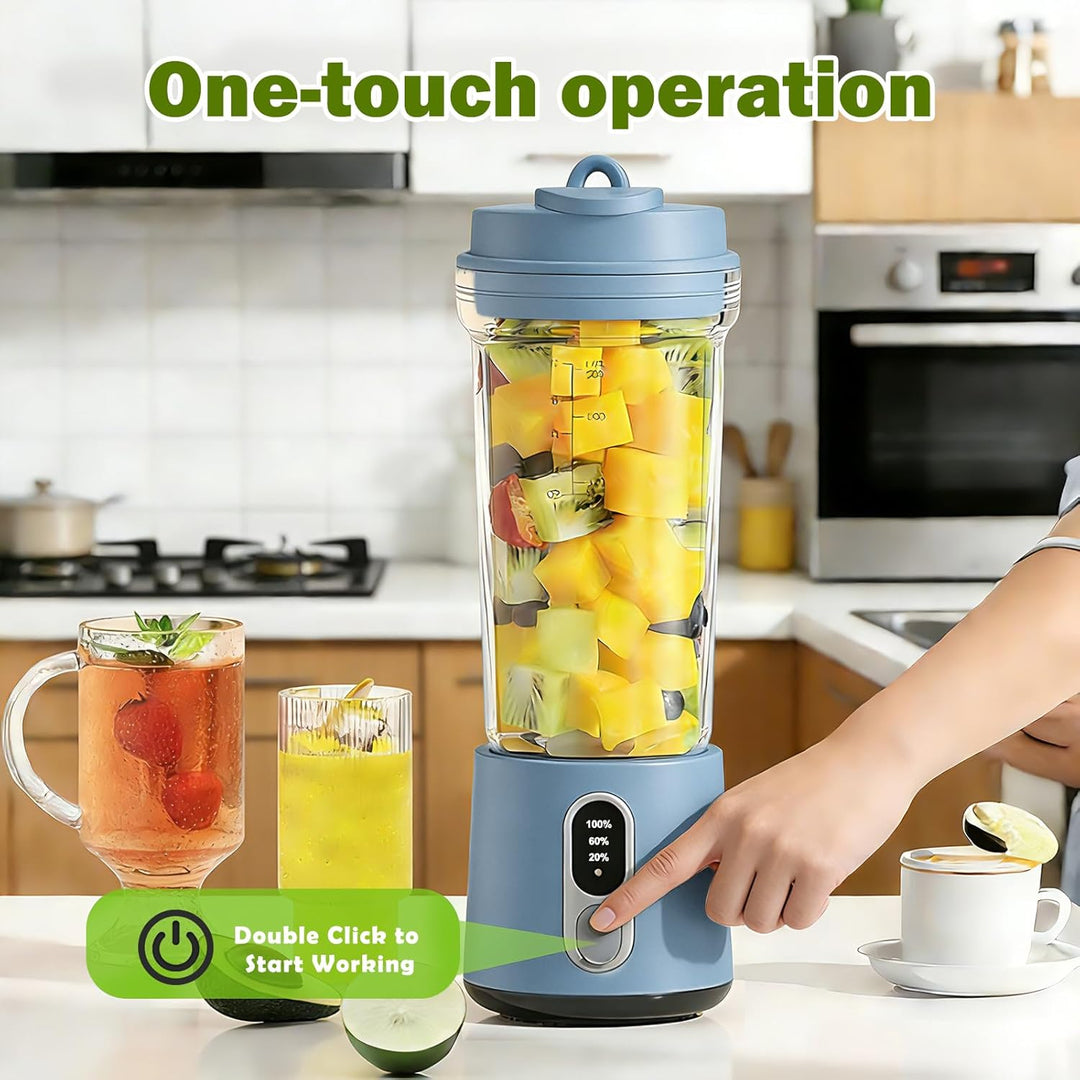 Tragbarer Mixer Smoothie Maker Standmixer - 300 Watt Mini Mixer, Mini Blender, Smoothie Maker to go,