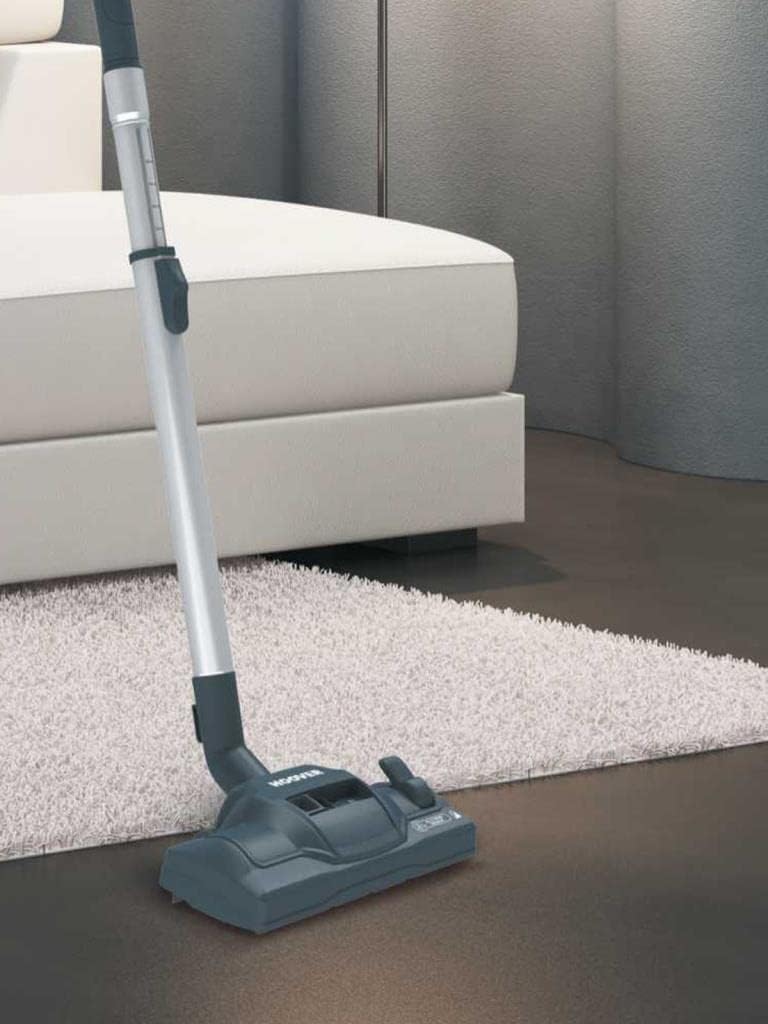 Hoover KS 50 PET,beutelloser Staubsauger mit Multizyklon-Technologie, 39001564, Rot/Grau, 550W