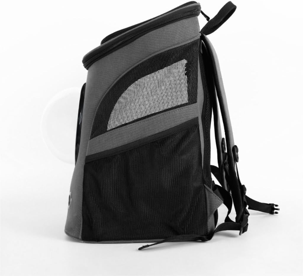 Katzenrucksack Grosse Katzen, Hunderucksack mit Seitentaschen und Verstellbaren Gurten, Katzen Rucks