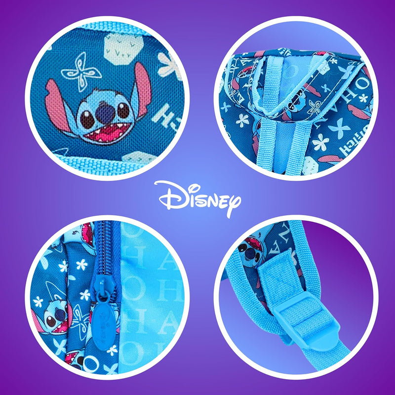 Disney Stitch Rucksack, Stitch-Schulrucksack, Jugendrucksack, Reiserucksack, Geschenk für Mädchen un