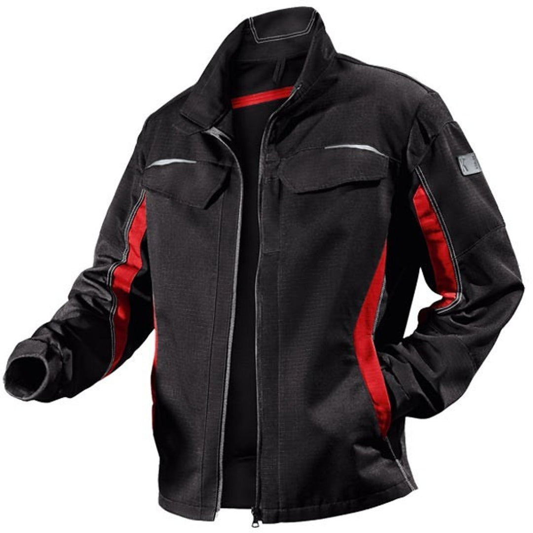 Kübler Pulsschlag - Jacke Schwarz Weiss/Rot 50, Weiss/Rot 50