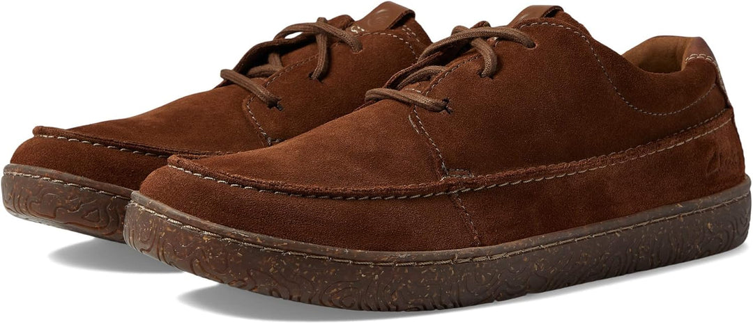 Clarks Herren Hodson MocOxford 41.5 EU Dunkelbraunes Wildleder, 41.5 EU Dunkelbraunes Wildleder