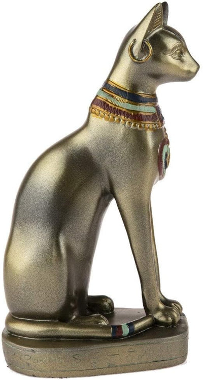 lachineuse - Ägyptische Katze Bastet 30 cm – grosse Statue Katze – Göttin Ägyptens – Figur Ägyptisch
