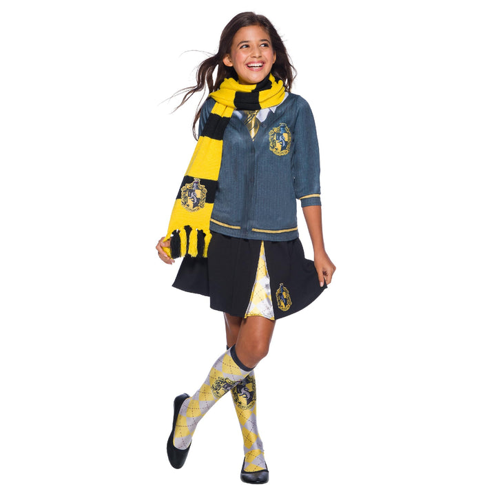 Rubie's Official Harry Potter House Deluxe Scarf, Costume Accessory Adults/Childs One Size HUFFLEPUF