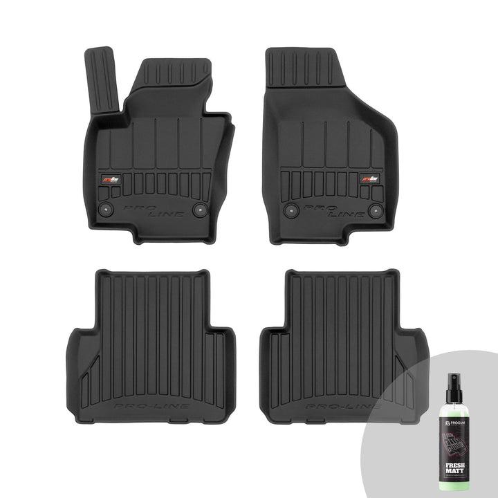 FROGUM ProLine 3D Gummimatten Exklusiven Auto Fussmatten Autofussmatten für SEAT Alhambra II 2010-20