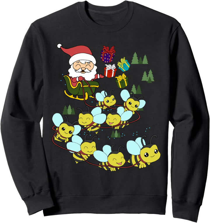 Bienen Weihnachts Sweatshirt