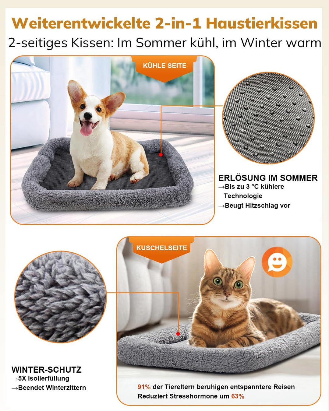 Morpilot Transportbox Katze Katzen transportboxen, Faltbare katzentasche transporttasche, hundetrage