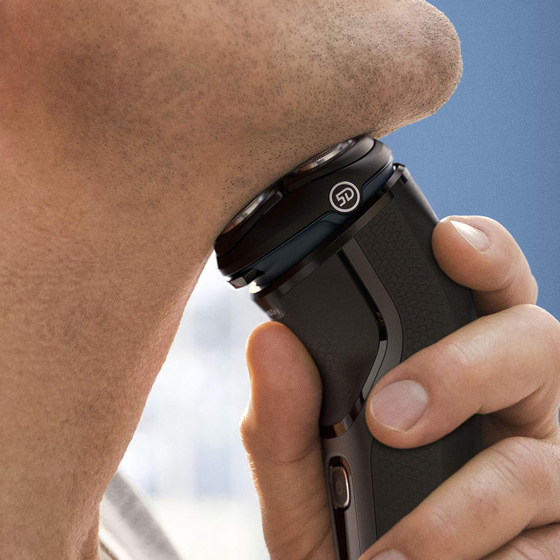 Philips Shaver Series 3000 - Elektrischer Nass- Und Trockenrasierer Für Herren Mit Ausklappbarem Tri