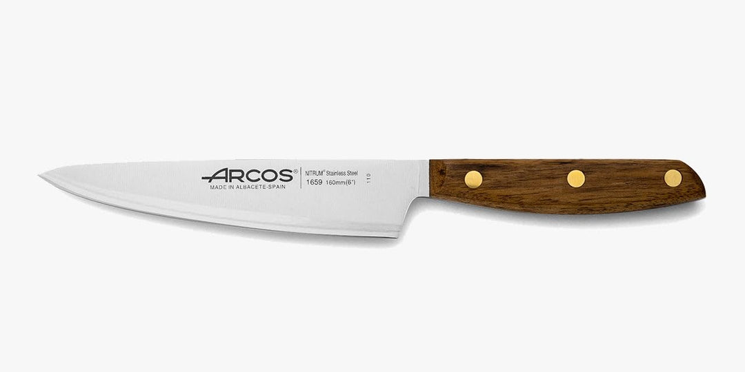 Arcos Serie Nordika - Küchenmesser | Allzweckmesser - Edelstahl NITRUM - Klinge 160 mm - Ovengkol Ho