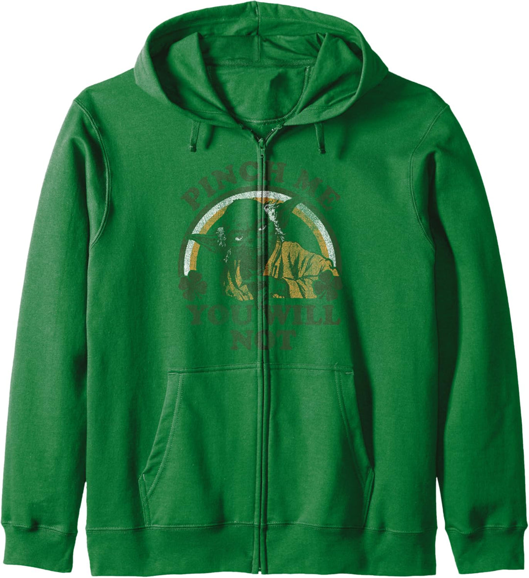Star Wars Yoda Pinch Me You Will Not Kapuzenjacke