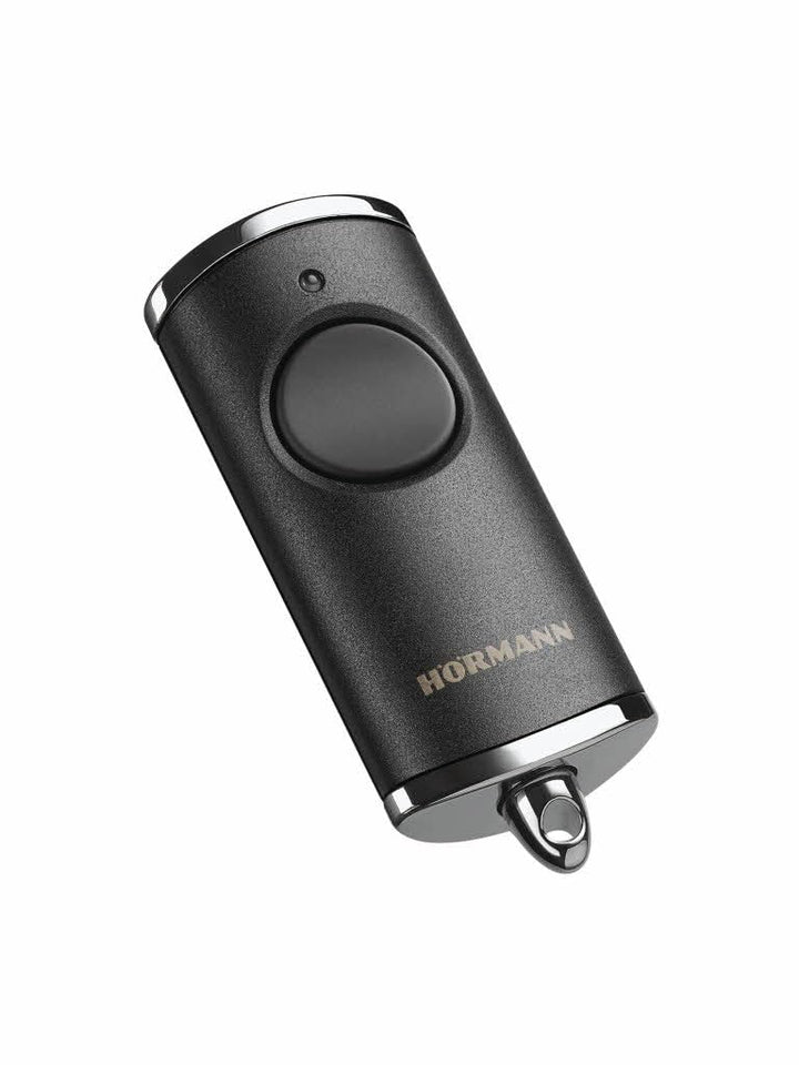 Hörmann Handsender HSE1 868-BS Struktur Chrom schwarz SW-Eu