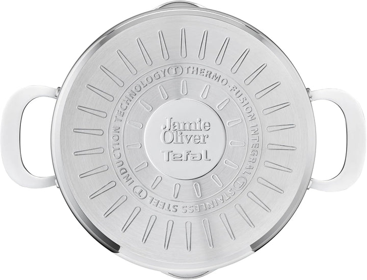 TEFAL Topf Set Jamie Oliver COOK SMART 7-tlg Edelstahl