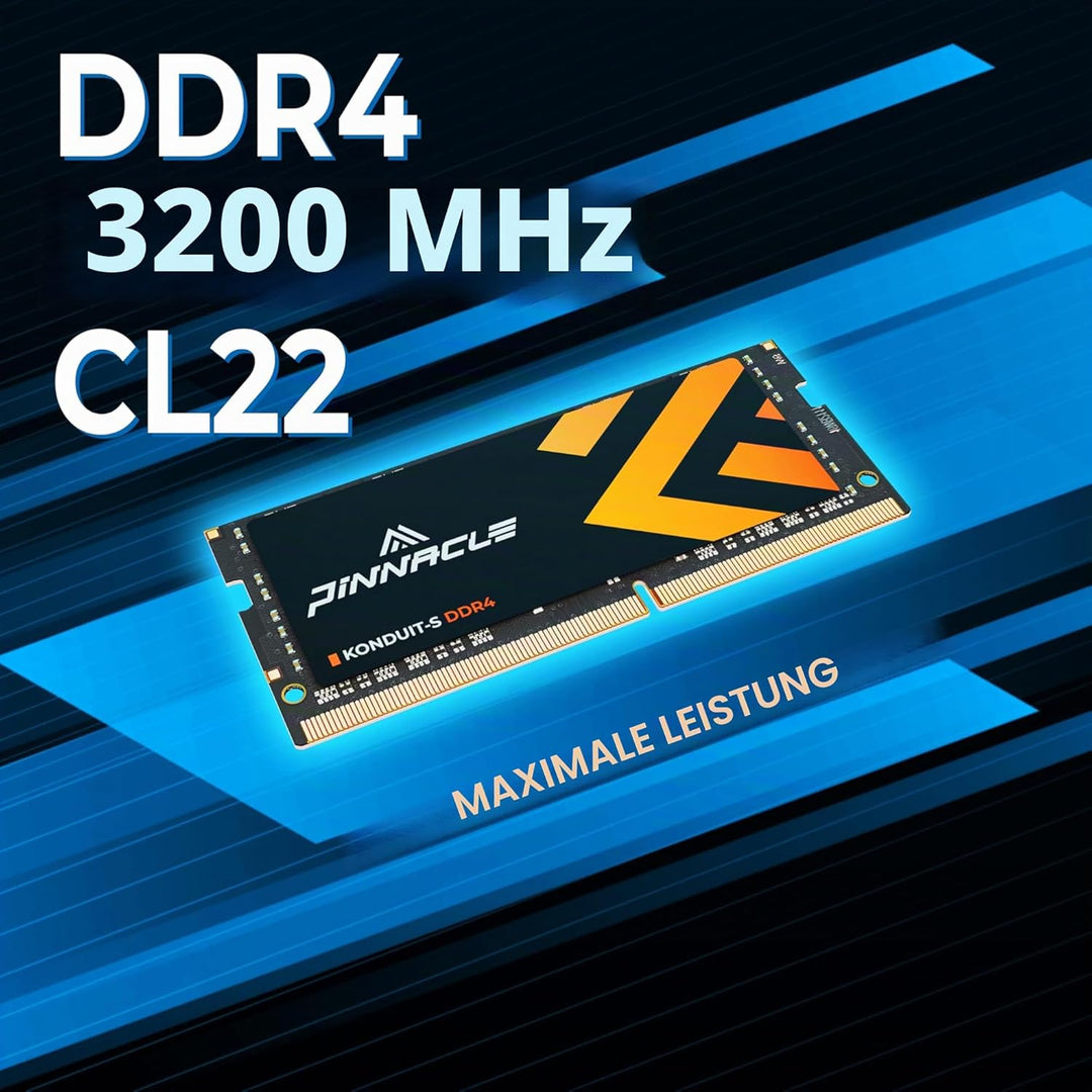 Timetec Pinnacle 16GB DDR4 3200 MHz (oder 2933 MHz oder 2666 MHz) PC4-25600 Non-ECC Ungepuffert 1,2