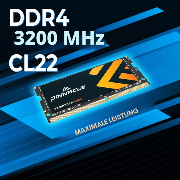 Timetec Pinnacle 16GB DDR4 3200 MHz (oder 2933 MHz oder 2666 MHz) PC4-25600 Non-ECC Ungepuffert 1,2