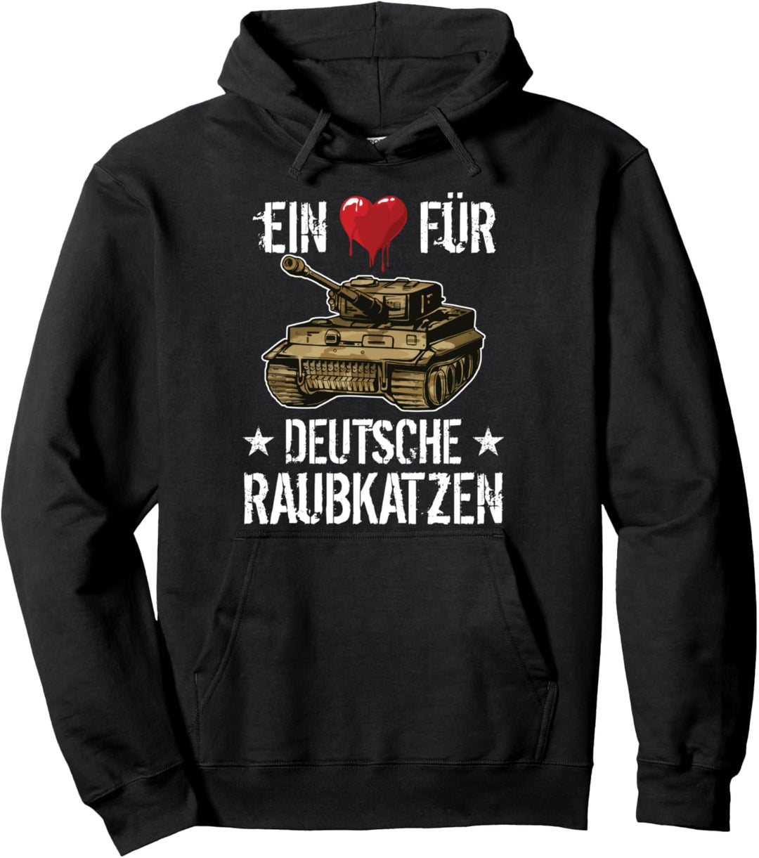 Panzer Kampfpanzer Tiger Panzer Weltkrieg Pullover Hoodie