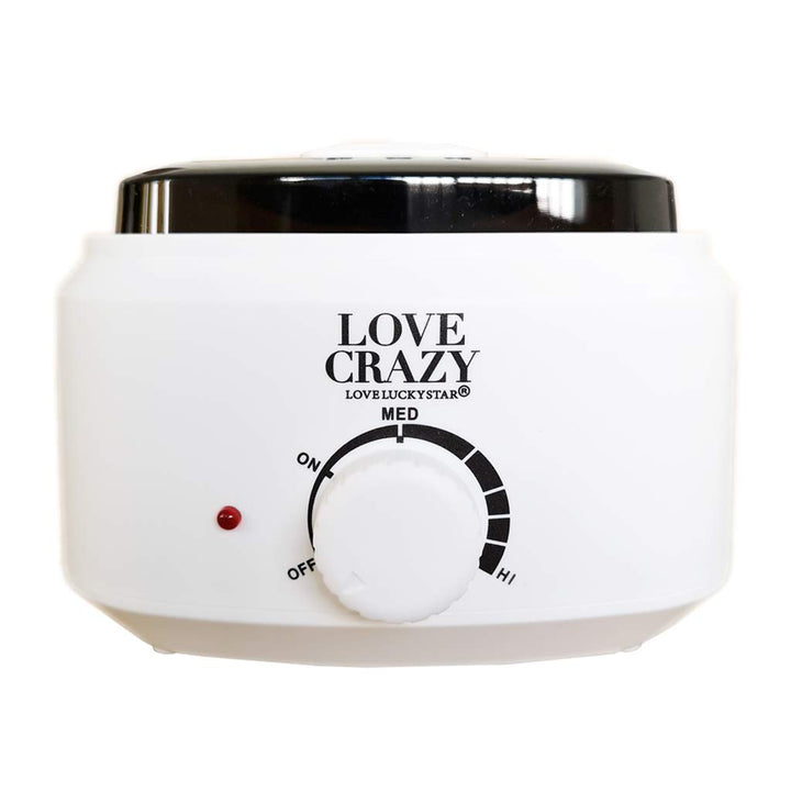 LOVECRAZY Elektrischer Wachswärmer für die professionelle Haarentfernung, Set zur Haarentfernung von