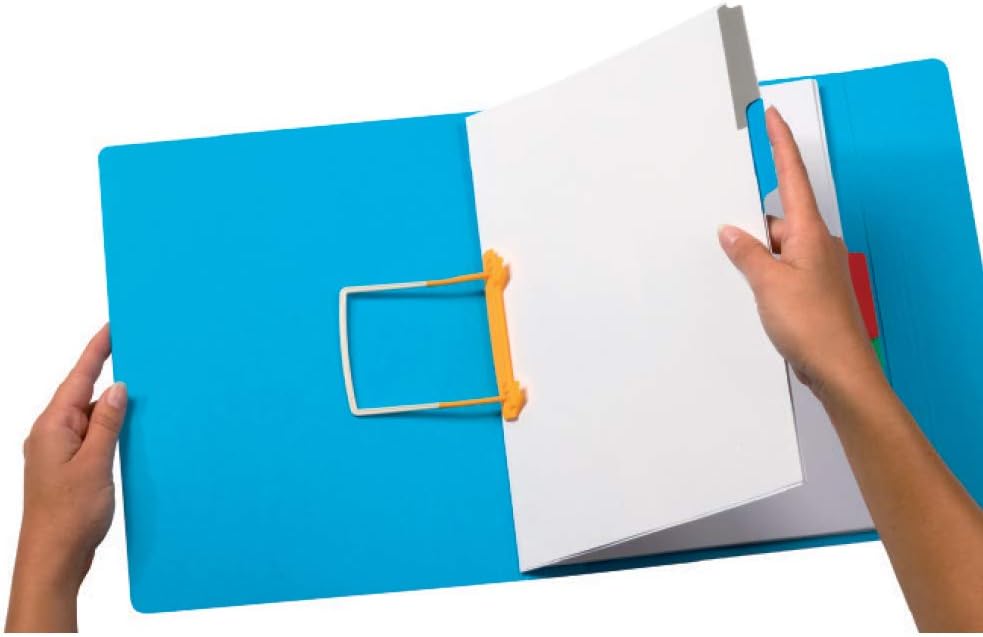 Avanti Clipmappe A4, Jalema 1401019, Kunststoffmappe mit JalemaClip-Heftmechanik, 15er Packung, schw
