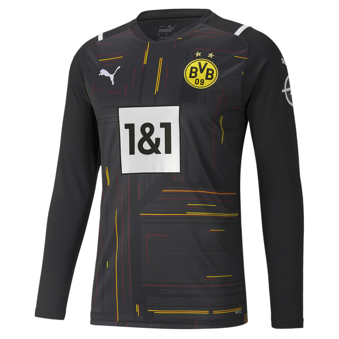Puma Herren Borussia Dortmund Saison 2021/22 Spielausrüstung, Gamekit Game-Kit XXL Puma Black-puma W