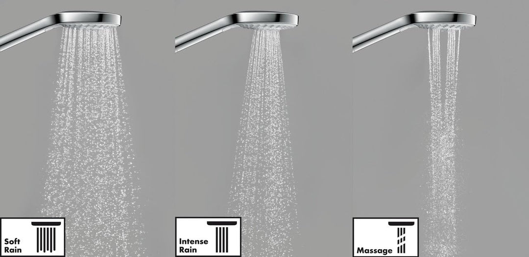 hansgrohe Croma Select E Duschset 0,90m, 3 Strahlarten, Weiss/Chrom 0,90m Set 3 Strahlarten (Multi)