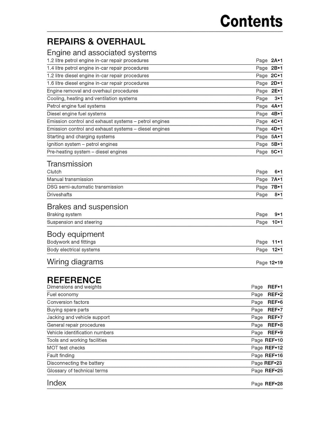 VW Polo (09 - 14) Haynes Repair Manual, Taschenbuch