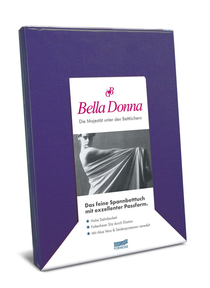 Bella-Donna Bella-Donna Jersey Spannbettlaken, königsblau, 180 cm x 200 cm
