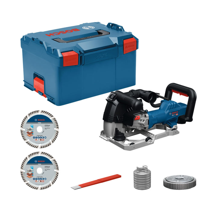 Bosch PRO Kabelgebundene Mauernutfräse GNF20-40 (inkl. 2x Diamanttrennscheibe 150mm, 1x L-BOXX)