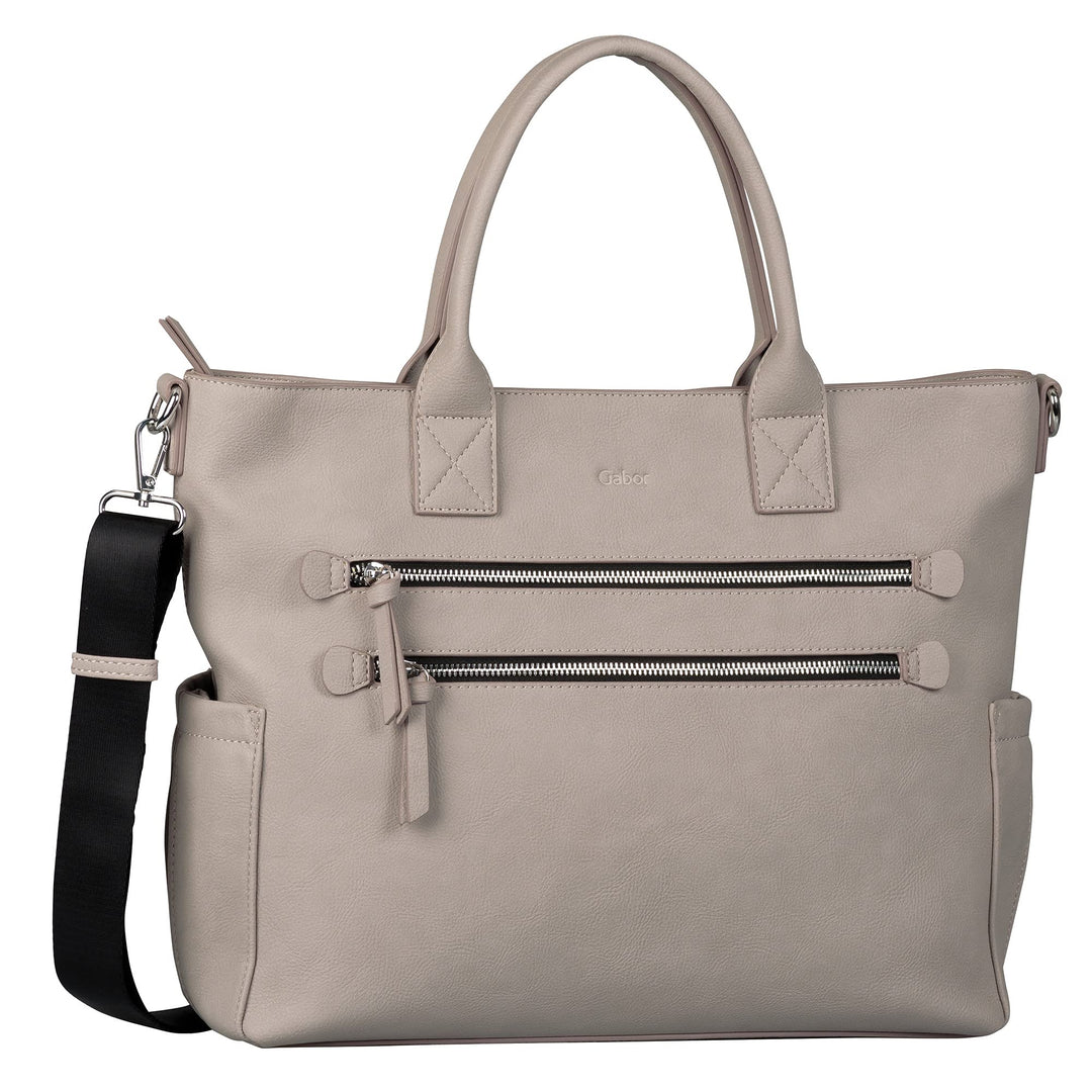 Gabor, GEMMA, Damen, Shopper Light Grey, Light Grey