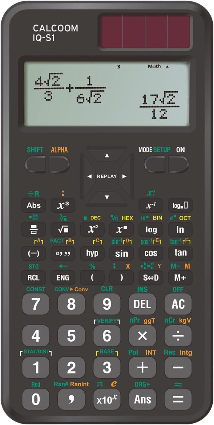 CALCOOM IQ-S1 + 5 Jahre Garantie + Schutztasche