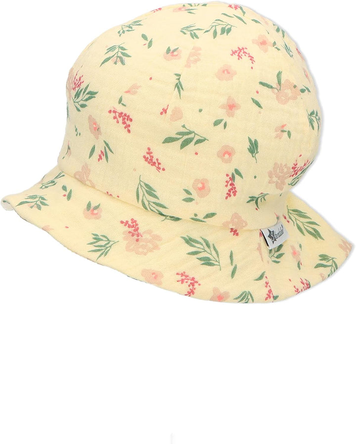 Sterntaler Mädchen Sonnenhut Fleuro Hut 45 vanille, 45 vanille
