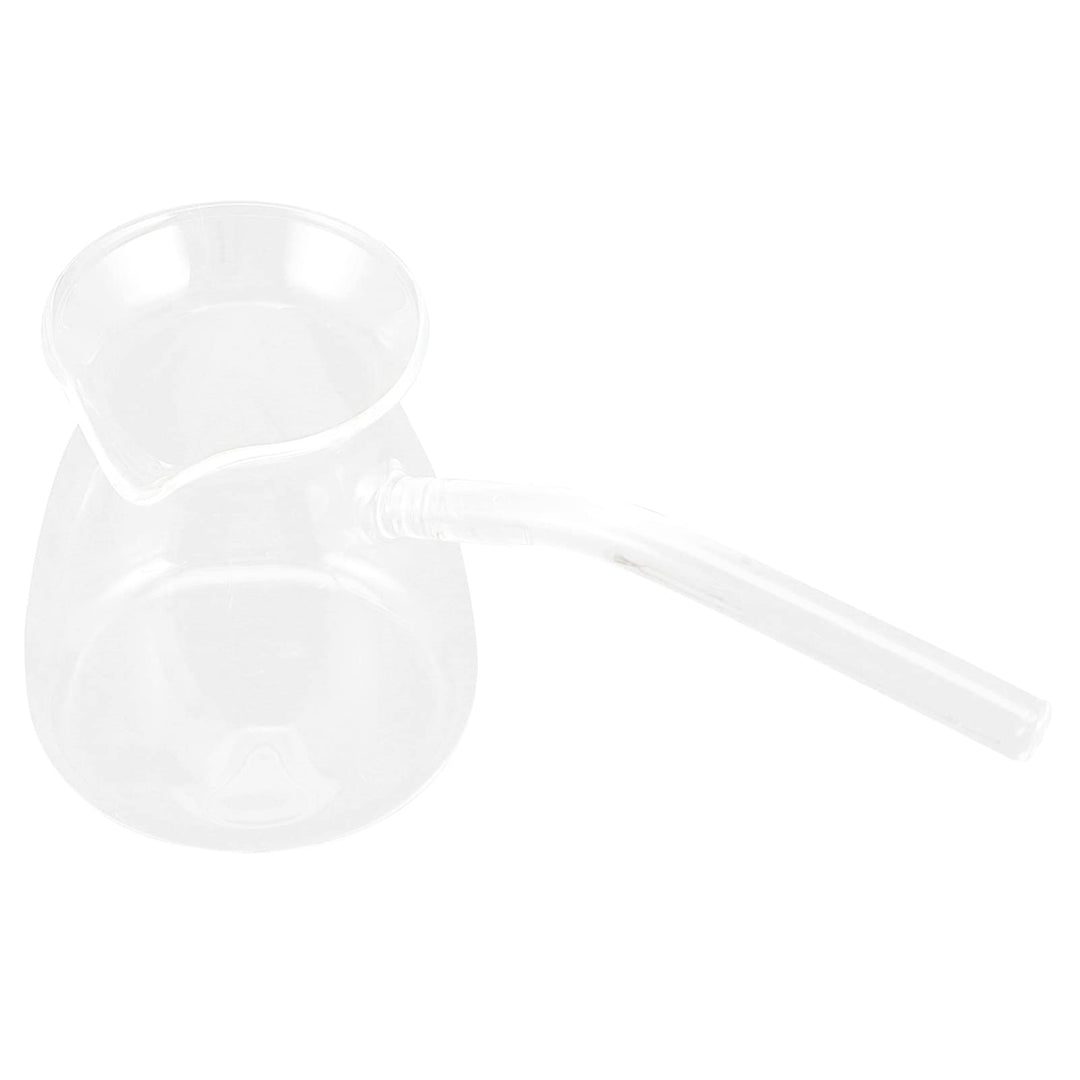 Zerodeko Klassische Türkische Kaffee Milchtopf: Glas Koche Tee Maker Jazzva Cezve Briki Hitzebeständ