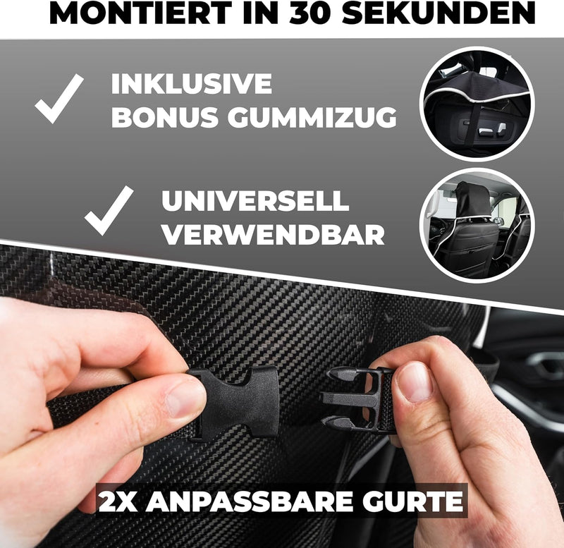 Pro2Protect [ Test SEHR GUT Auto Sitzbezüge, Autositzschoner, Sitzauflage, Sitzbezug für Vordersitze