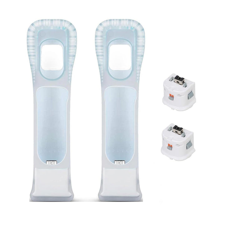 2er-Pack für kompatible Wii-Fernbedienungen, Motion Plus-Adapter-Beschleuniger, Wii Motion Plus-Zube