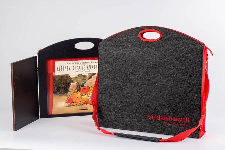 Hochwertige Kamishibai Erzähltheater Tasche, Filztasche