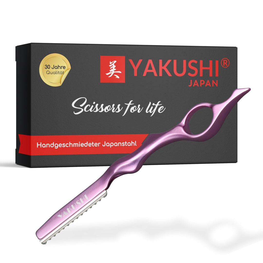 YAKUSHI Pro Razor FLYING Rasiermesser I Effilierer kompatibel mit Nikky Two-in-One & FEATHER Klingen