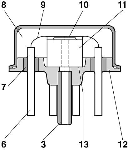 Bosch 0 261 230 112 Sensor, Kraftstofftemperatur