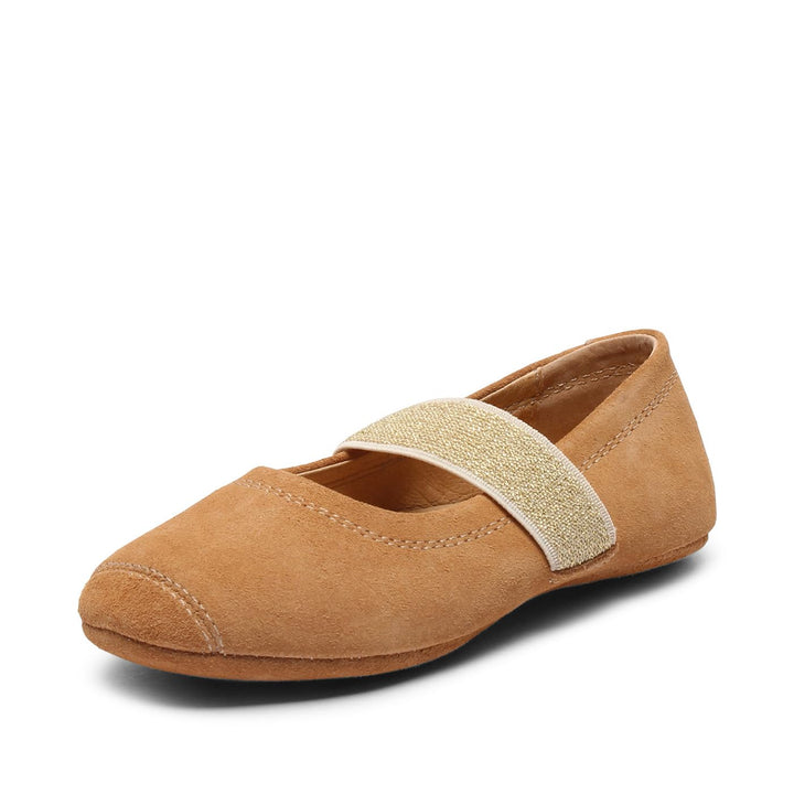 Bisgaard Mädchen Ballet Flat 24 EU Tan, 24 EU Tan