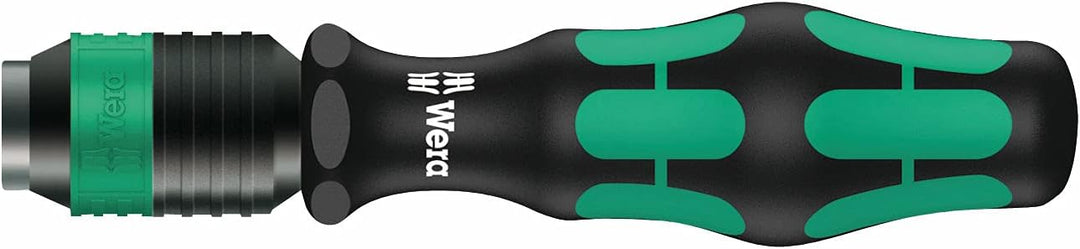 Wera 05051272001 813 R Bit-Handhalter mit Rapidaptor Schnellwechselfutter, 1/4 Zoll x 90 mm, 1 Stück