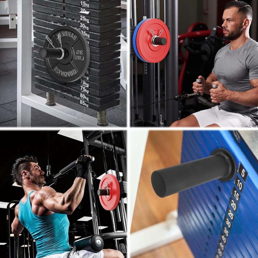 Zusatzgewicht Gym,10 x 100 mm + 3-Schraubenfeder,Gym Weight Stack Pin, Tragbarer Sport Gewichtsstape