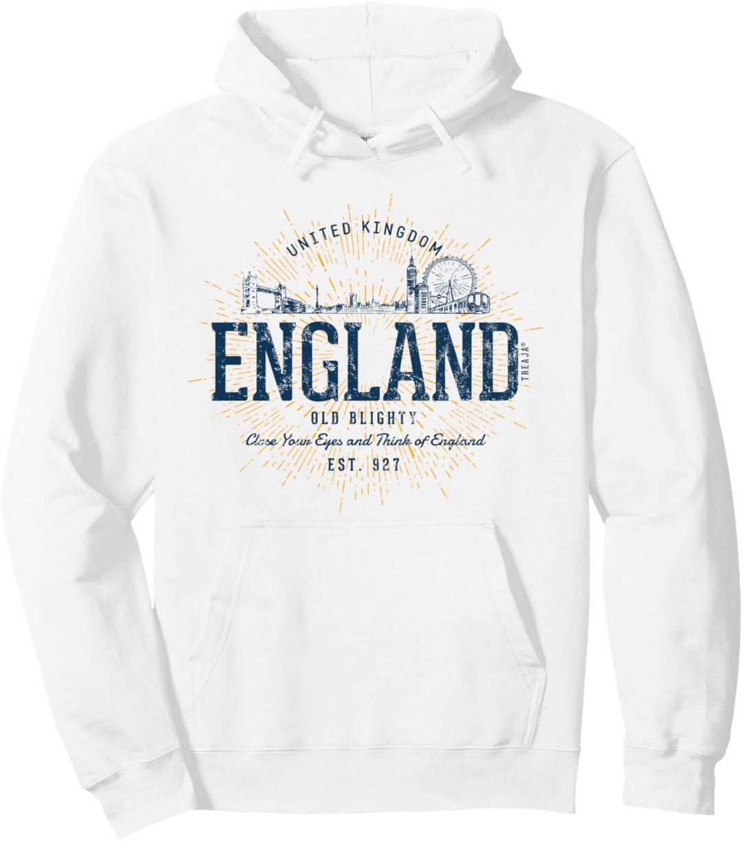 Retro Stil Vintage England Pullover Hoodie