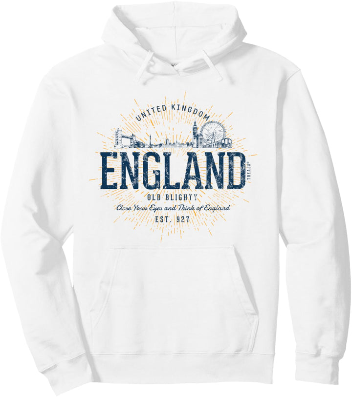 Retro Stil Vintage England Pullover Hoodie