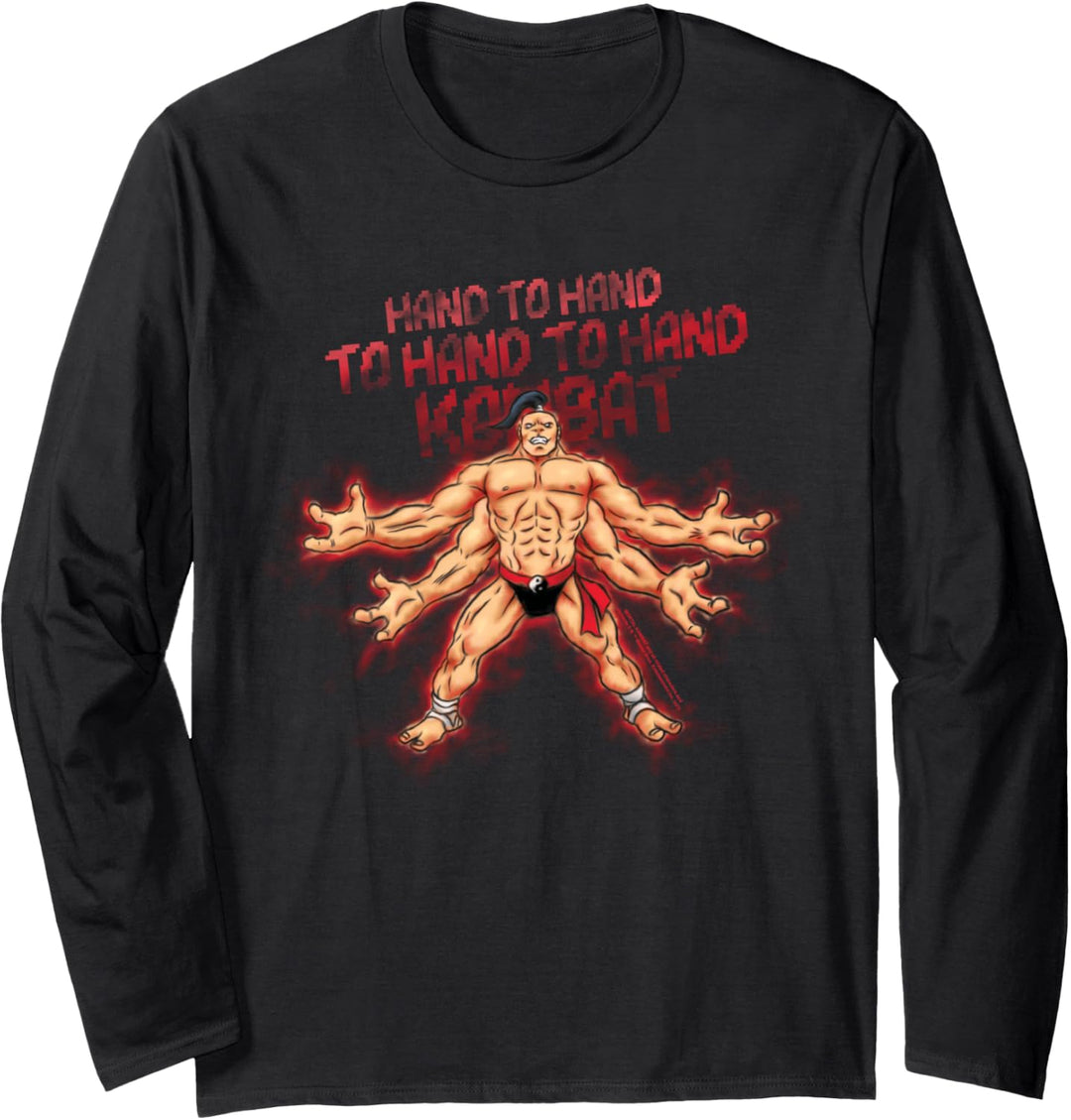 Mortal Kombat Klassic Hand to Hand to Hand to Hand Langarmshirt