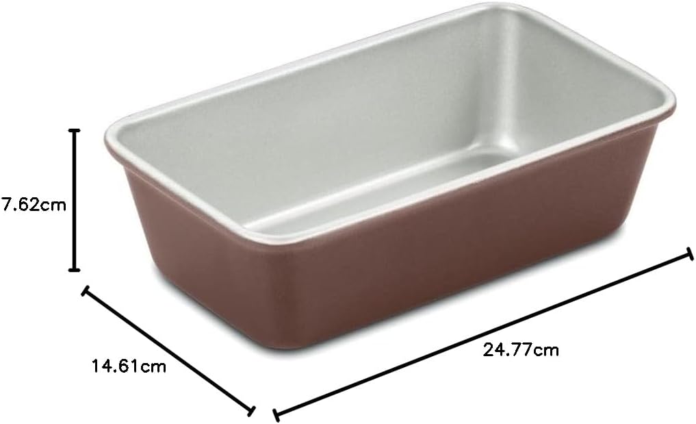Cuisinart Chef's Classic Antihaft-Kastenform, 22,9 cm, bronzefarben Kastenform 9-Inch, Kastenform 9-