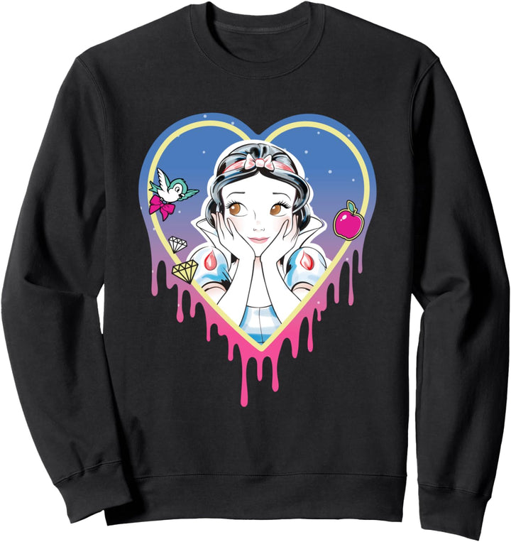 Disney Princess Snow White Pretty Heart Drips Sweatshirt