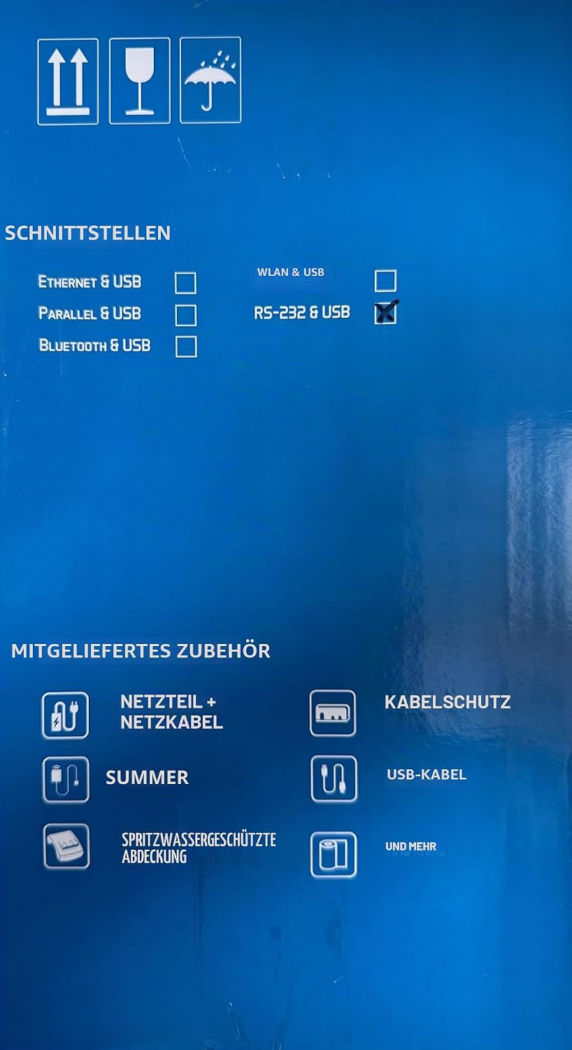 Metapace T-3, USB, RS232, Cutter, schwarz (META-T3IIURS)