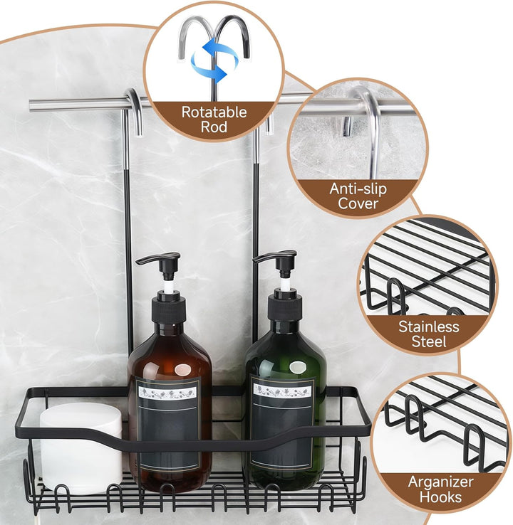 Duschablage Zum Hängen Duschregal Duschkorb Shampoo Halterung Für Dusche Shower Shelf Duschkorb Hang