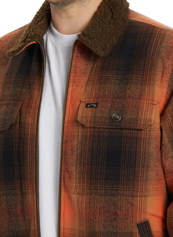 Billabong Herren Barlow Sherpa Windbreaker M braun, M braun