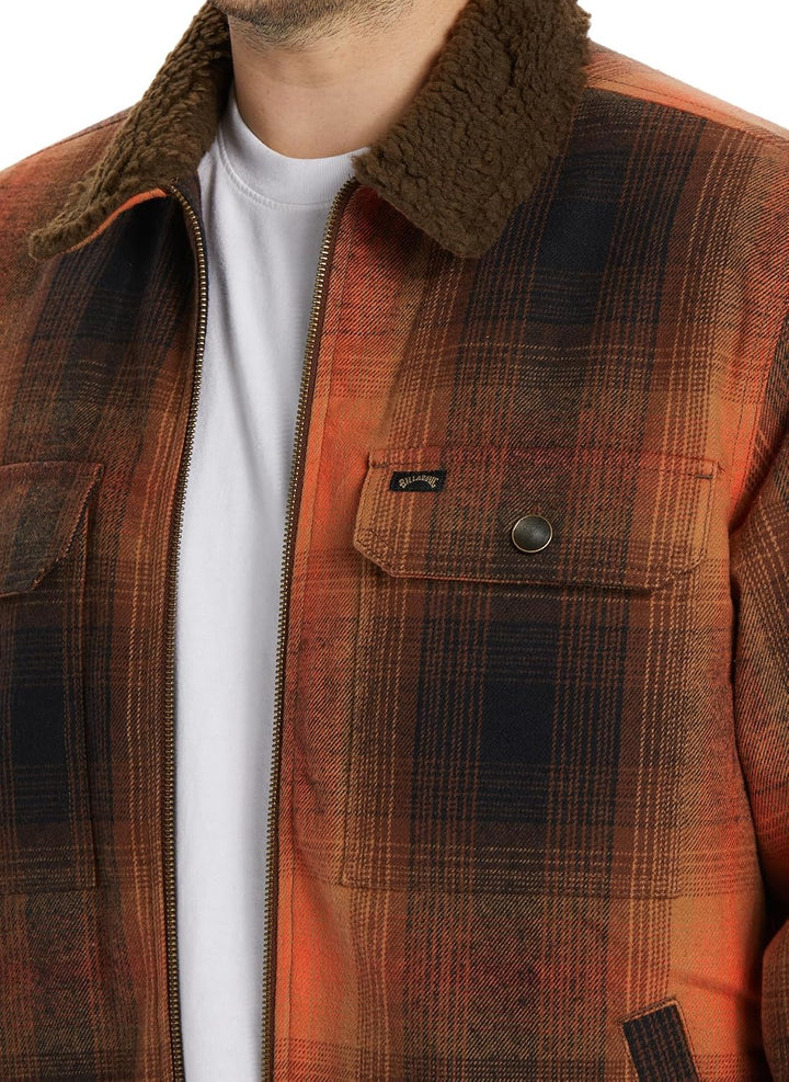 Billabong Herren Barlow Sherpa Windbreaker S braun, S braun